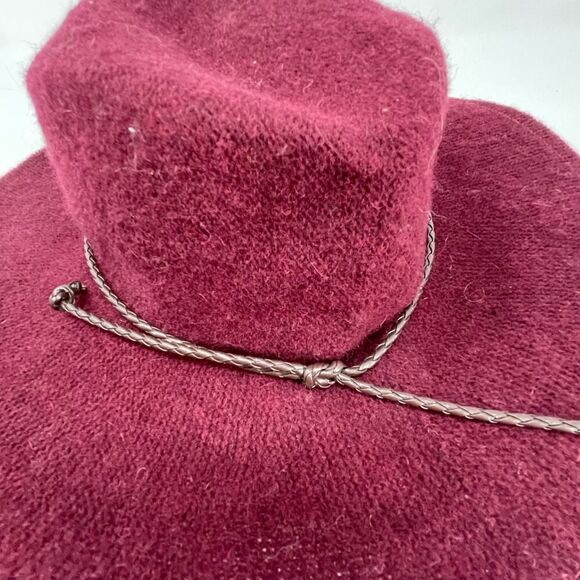 San Diego Hat Company Four Button Textured Knit Fedora Hat One Size - Picture 4 of 8